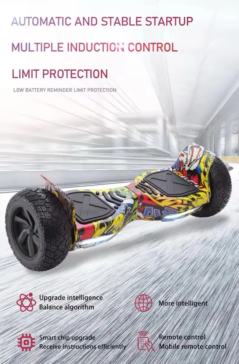 G2 Warrior 700W BT Led Light Electric Scooters Hover Board Off Road G2 Warrior Balance Car Hover Board