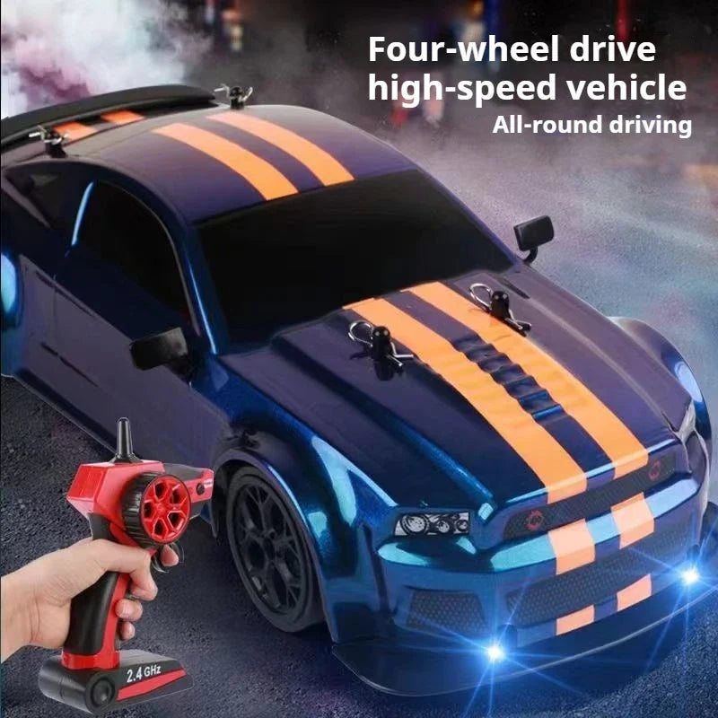 High-Speed 1/14 RC Drift Racing Car - 4WD Remote Control Toy 8005